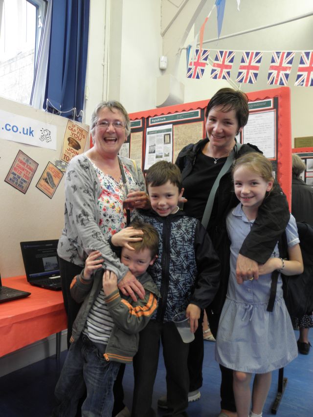 Rose Harvey and family