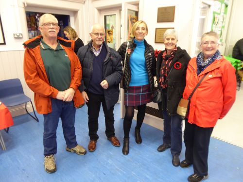 Some relatives and friends who attended the 2018 commemoration