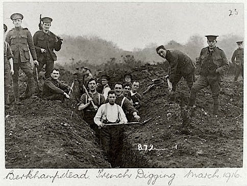 Berkhamstead tench digging exercise