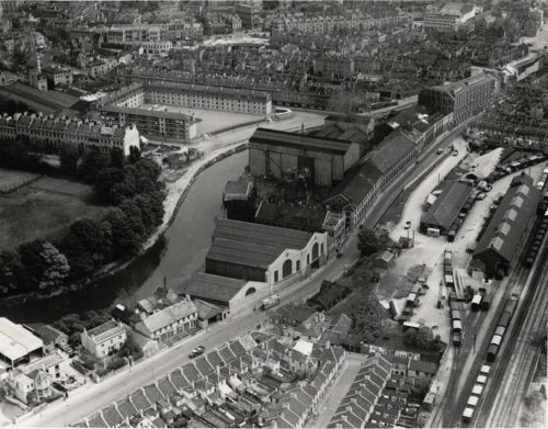 Lower Bristol Rd area aerial