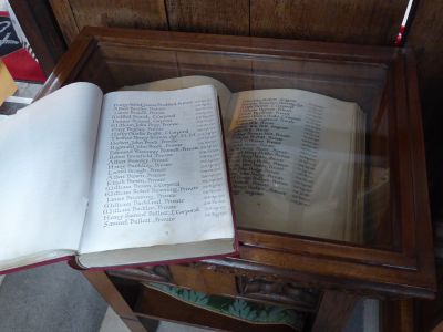 Devon Regt Memorial Book Exeter Cathedral