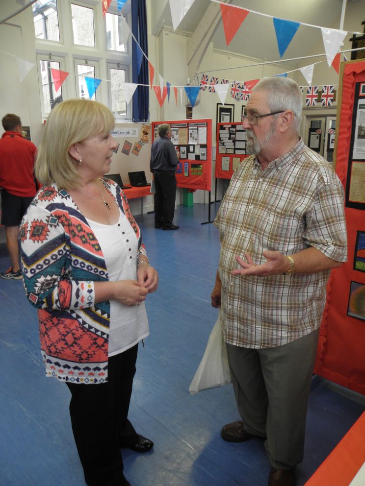 Ms Cole meeting Keith Jones